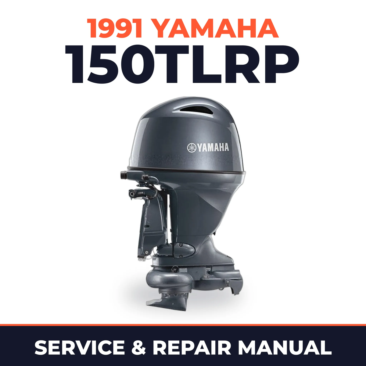 1991 Yamaha 150TLRP 2 stroke Service and Repair Manual