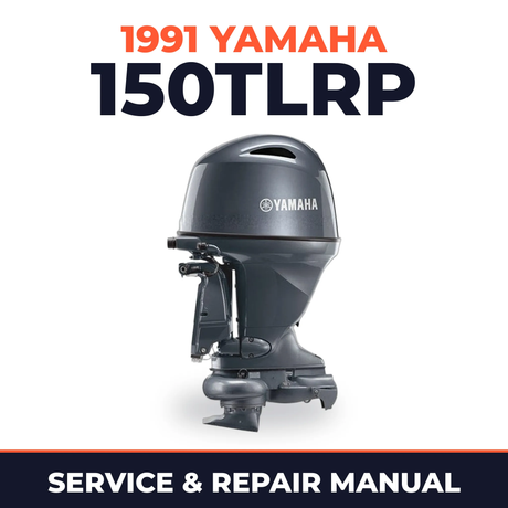 1991 Yamaha 150TLRP 2 stroke Service and Repair Manual