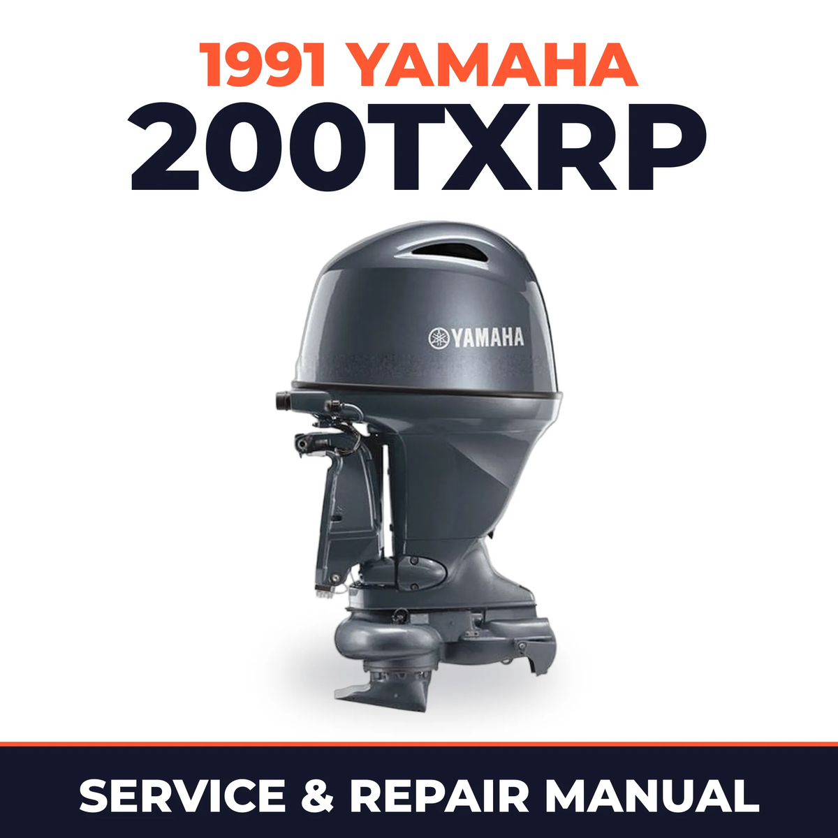 1991 Yamaha 200TXRP 2 stroke Service and Repair Manual