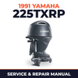 1991 Yamaha 225TXRP 2 stroke Service and Repair Manual