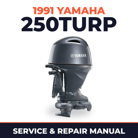1991 Yamaha 250TURP 2 stroke Service and Repair Manual