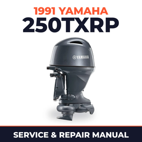 1991 Yamaha 250TXRP 2 stroke Service and Repair Manual