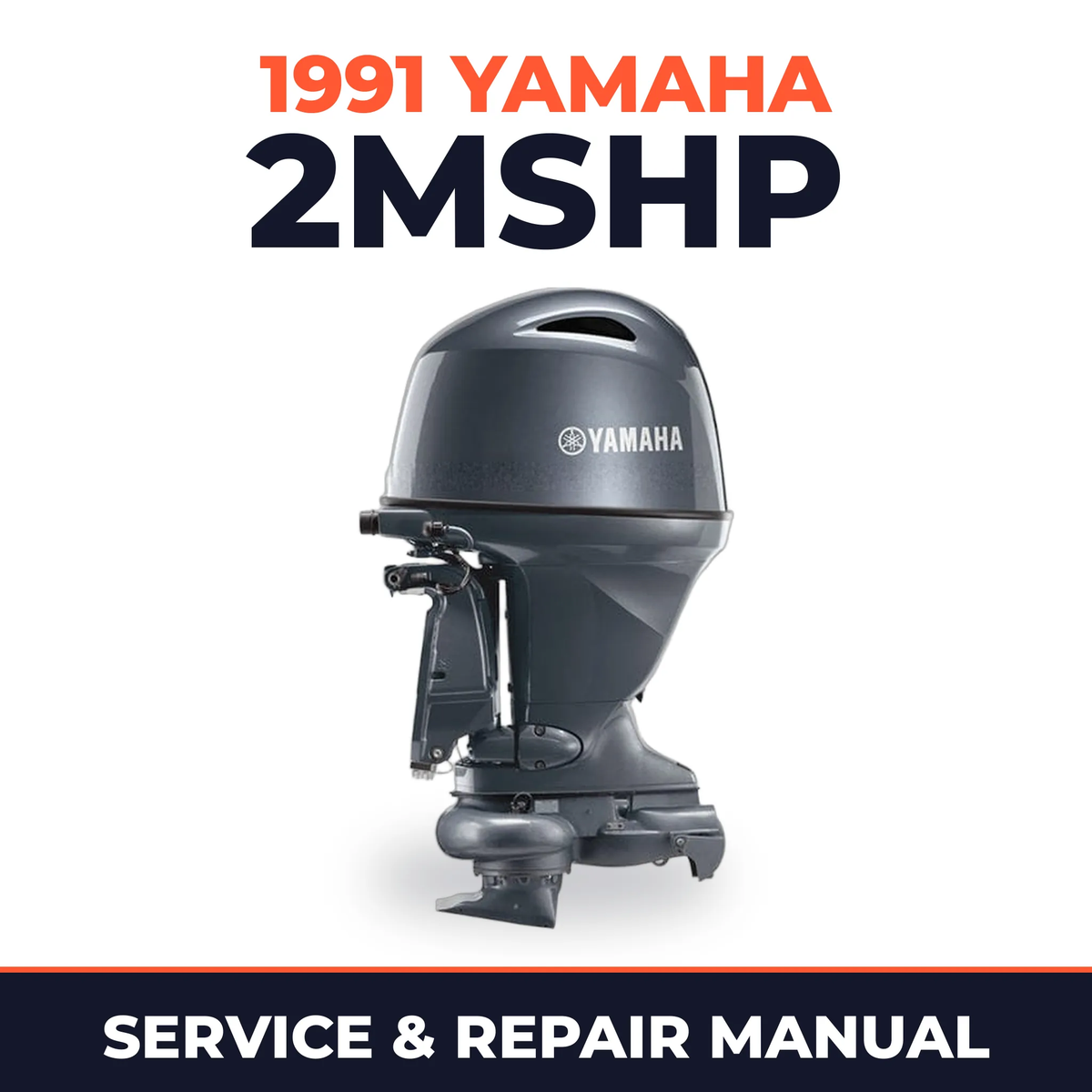 1991 Yamaha 2MSHP 2 stroke Service and Repair Manual