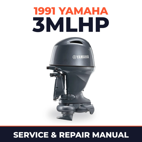 1991 Yamaha 3MLHP 2 stroke Service and Repair Manual