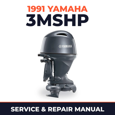 1991 Yamaha 3MSHP 2 stroke Service and Repair Manual