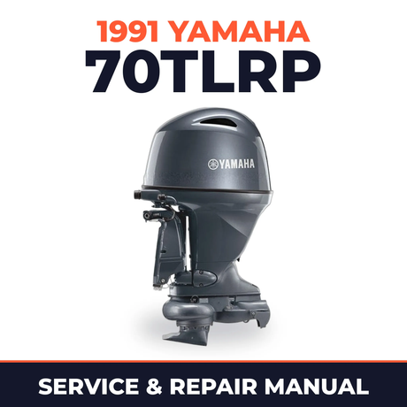 1991 Yamaha 70TLRP 2 stroke Service and Repair Manual