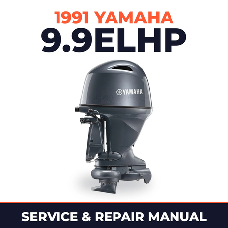 1991 Yamaha 9.9ELHP 2 stroke Service and Repair Manual