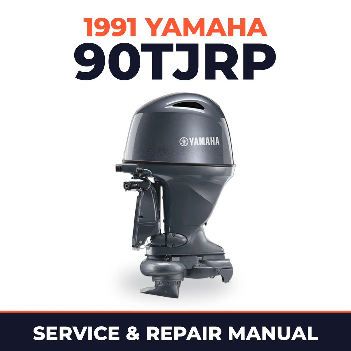1991 Yamaha 90TJRP 2 stroke Service and Repair Manual