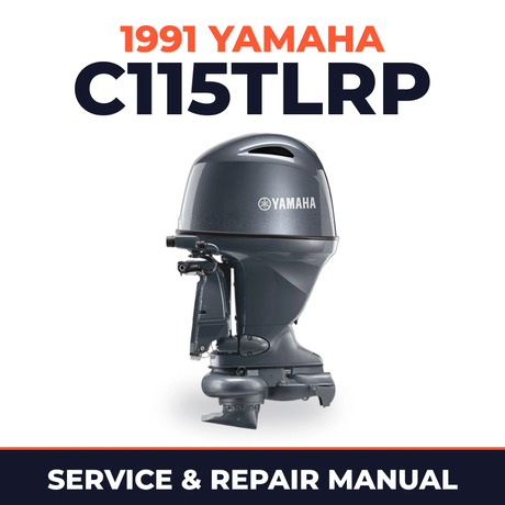 1991 Yamaha C115TLRP 2 stroke Service and Repair Manual