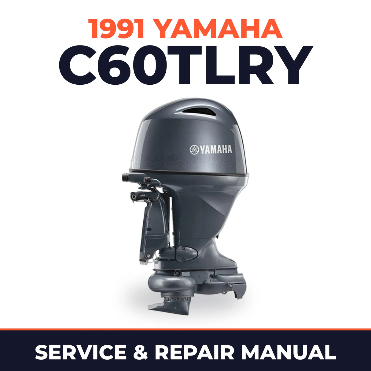 1991 Yamaha C60TLRY 2 stroke Service and Repair Manual