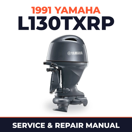 1991 Yamaha L130TXRP 2 stroke Service and Repair Manual
