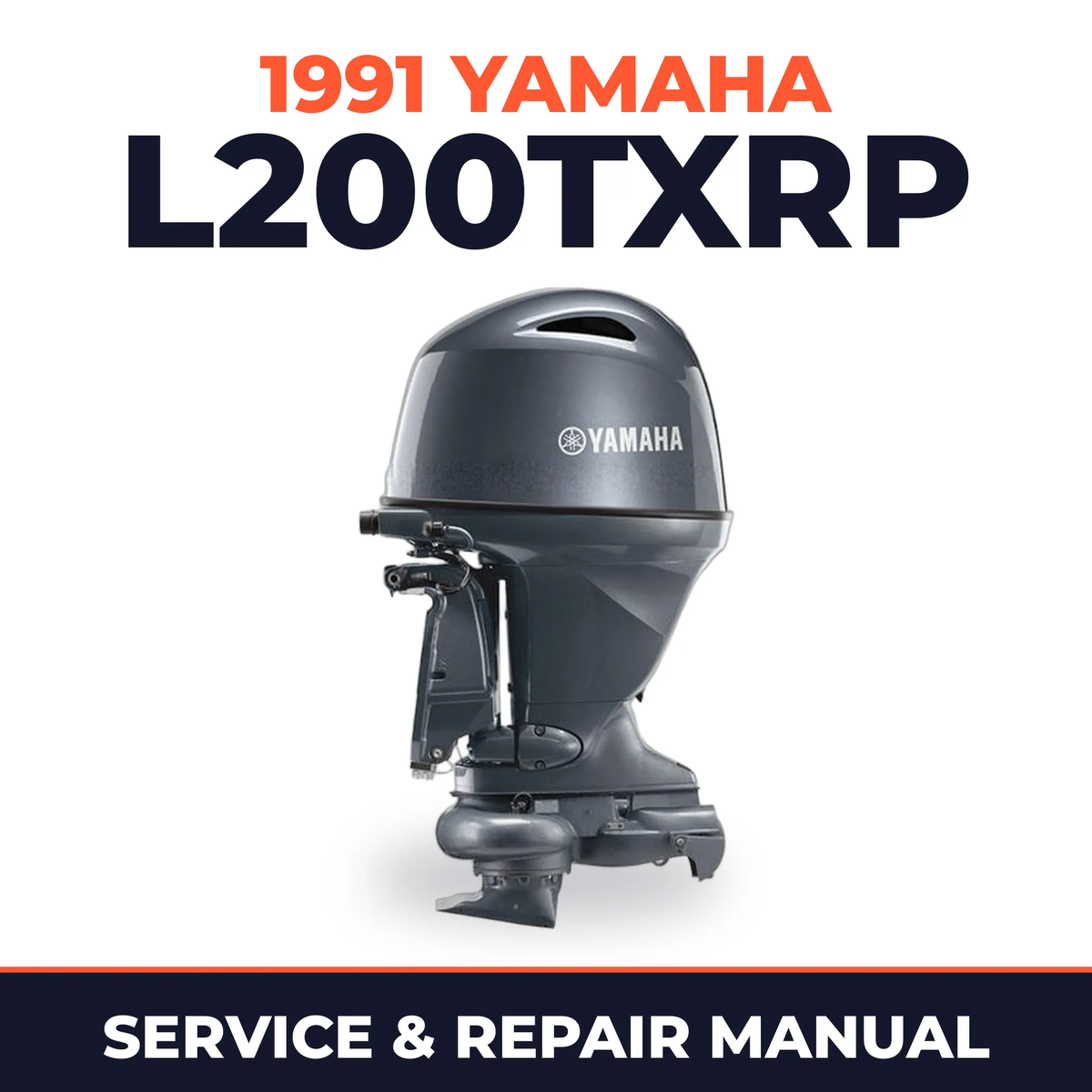 1991 Yamaha L200TXRP 2 stroke Service and Repair Manual