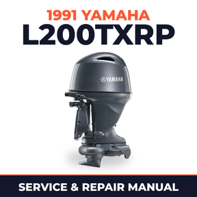1991 Yamaha L200TXRP 2 stroke Service and Repair Manual