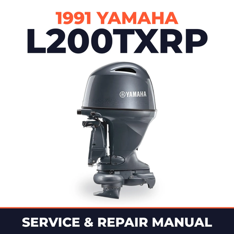 1991 Yamaha L200TXRP 2 stroke Service and Repair Manual