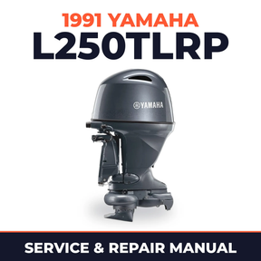 1991 Yamaha L250TLRP 2 stroke Service and Repair Manual
