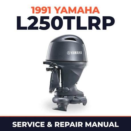 1991 Yamaha L250TLRP 2 stroke Service and Repair Manual