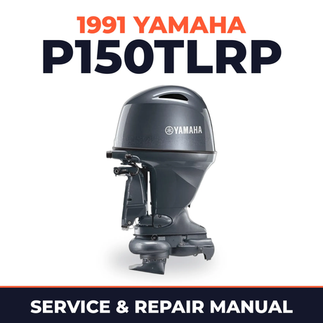 1991 Yamaha P150TLRP 2 stroke Service and Repair Manual