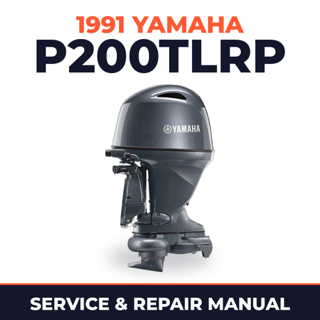 1991 Yamaha P200TLRP 2 stroke Service and Repair Manual