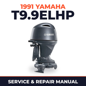 1991 Yamaha T9.9ELHP 2 stroke Service and Repair Manual
