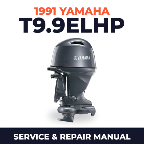 1991 Yamaha T9.9ELHP 2 stroke Service and Repair Manual