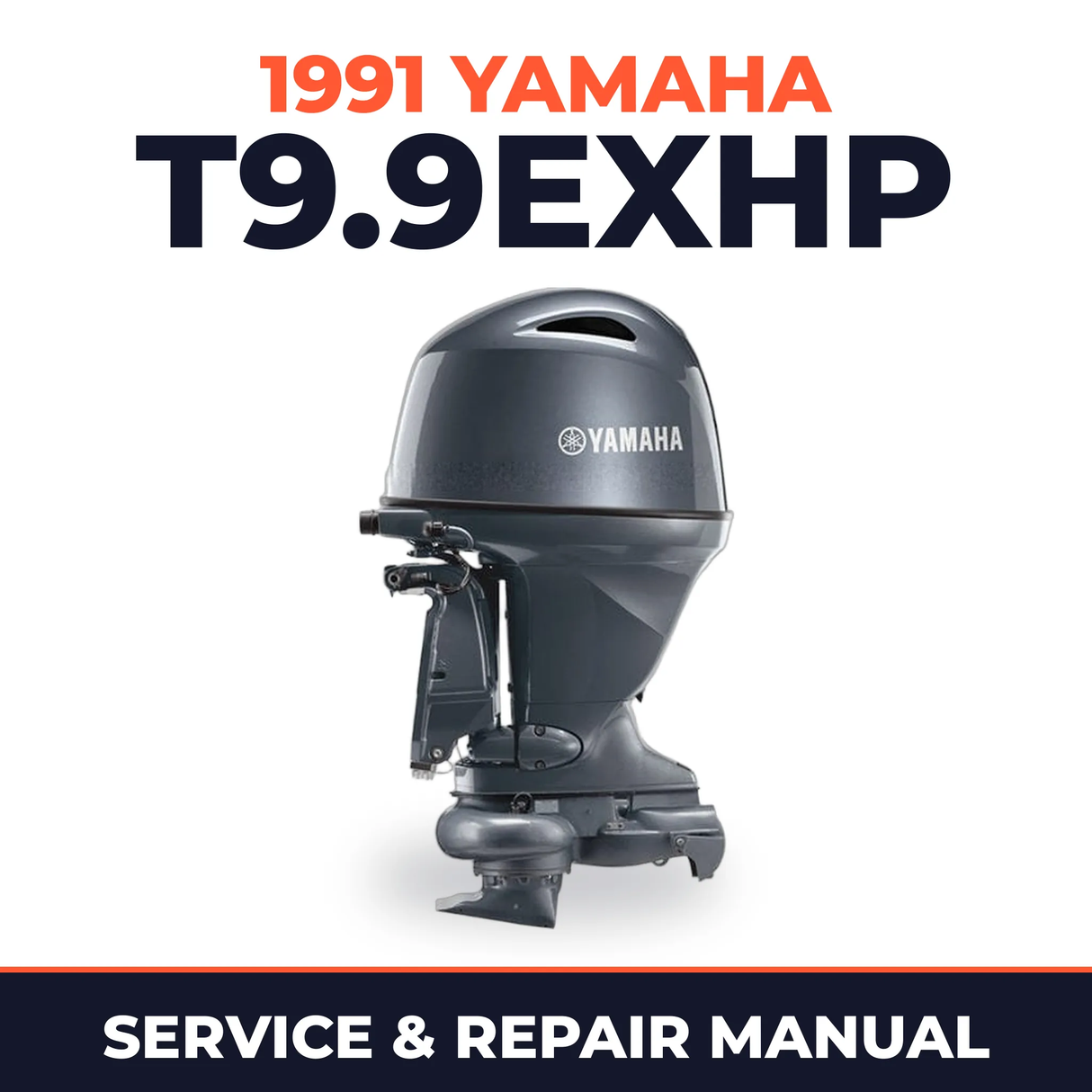 1991 Yamaha T9.9EXHP 2 stroke Service and Repair Manual