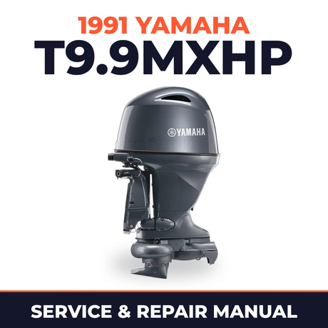 1991 Yamaha T9.9MXHP 2 stroke Service and Repair Manual