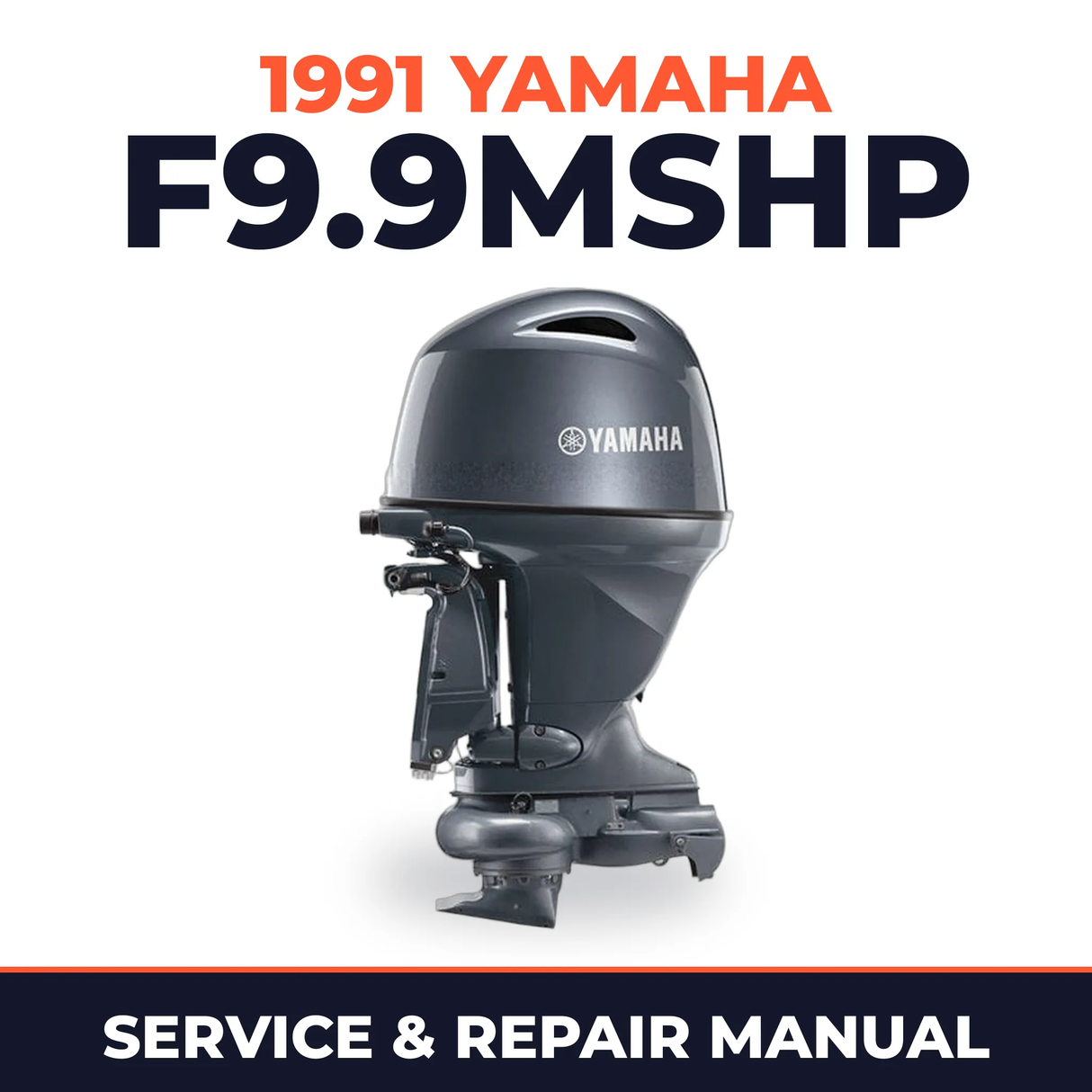 1991 Yamaha F9.9MSHP 4 stroke Service and Repair Manual