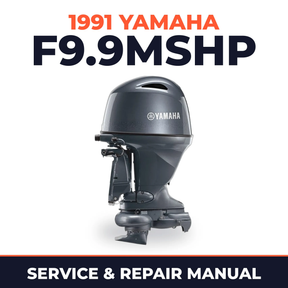 1991 Yamaha F9.9MSHP 4 stroke Service and Repair Manual