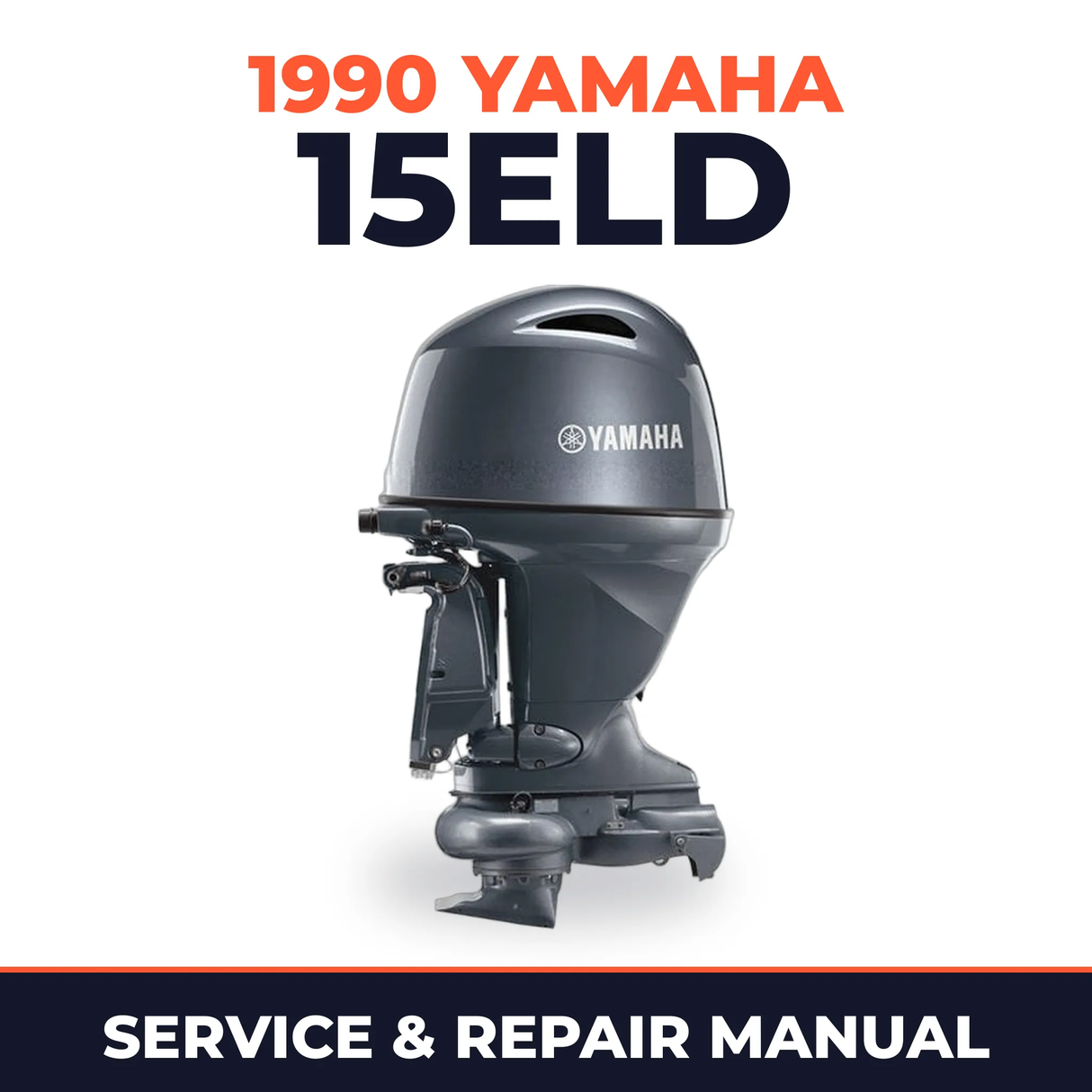 1990 Yamaha 15ELD 2 stroke Service and Repair Manual