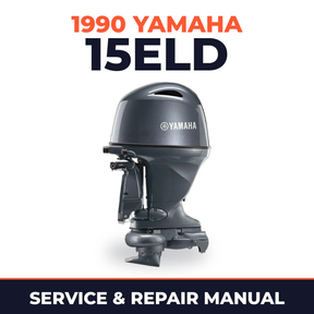 1990 Yamaha 15ELD 2 stroke Service and Repair Manual