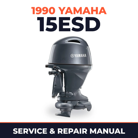 1990 Yamaha 15ESD 2 stroke Service and Repair Manual
