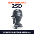 1990 Yamaha 2SD 2 stroke Service and Repair Manual