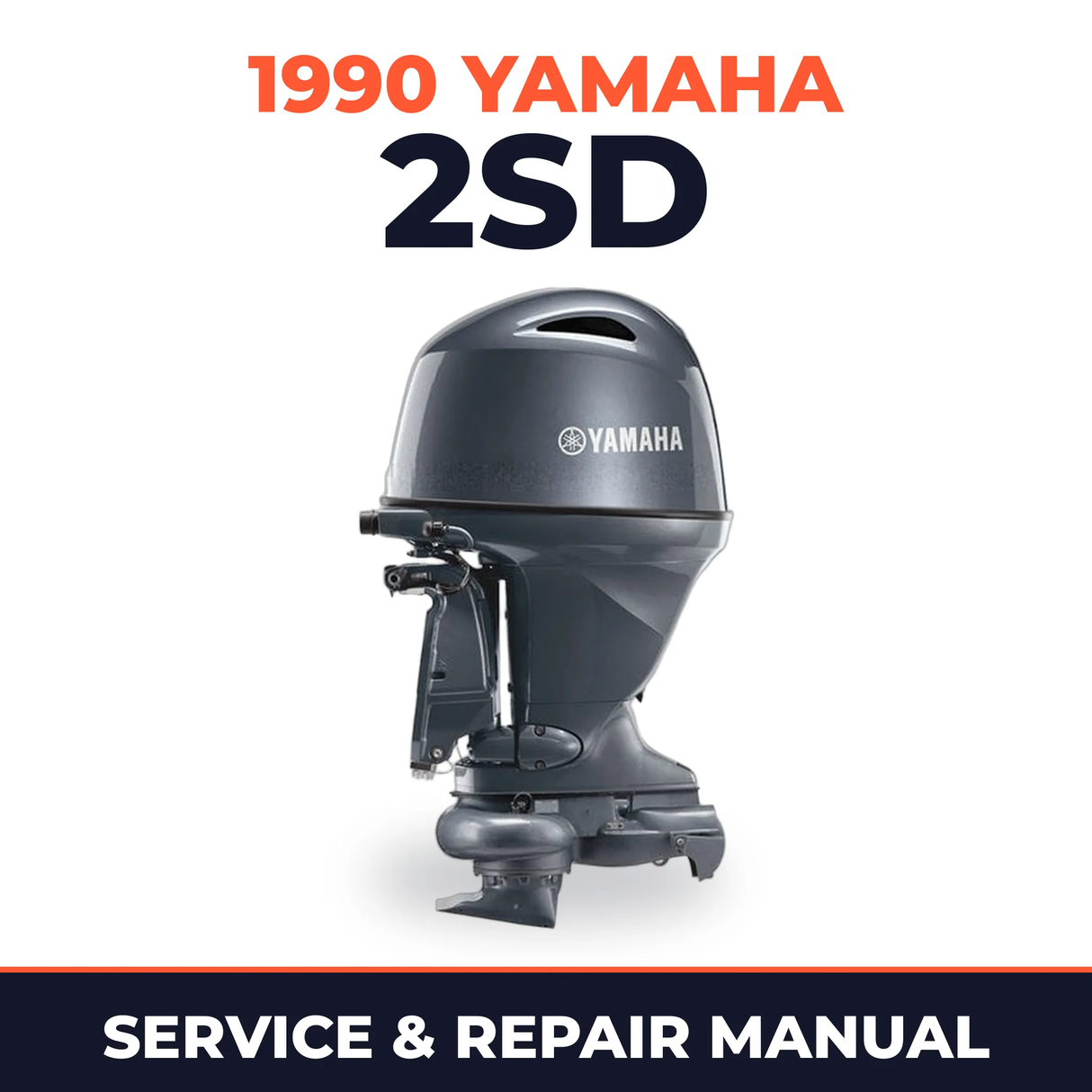1990 Yamaha 2SD 2 stroke Service and Repair Manual