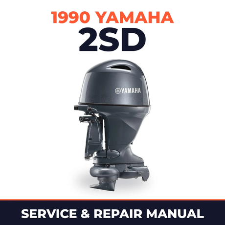 1990 Yamaha 2SD 2 stroke Service and Repair Manual