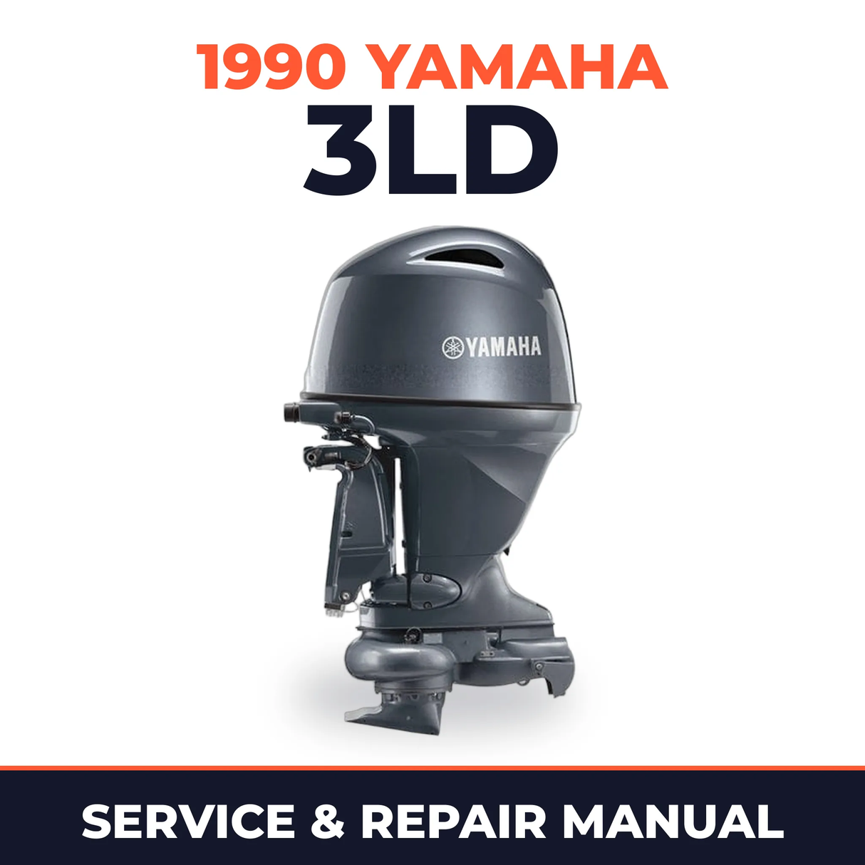 1990 Yamaha 3LD 2 stroke Service and Repair Manual