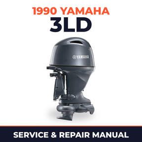 1990 Yamaha 3LD 2 stroke Service and Repair Manual