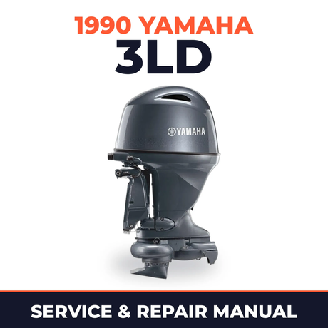 1990 Yamaha 3LD 2 stroke Service and Repair Manual