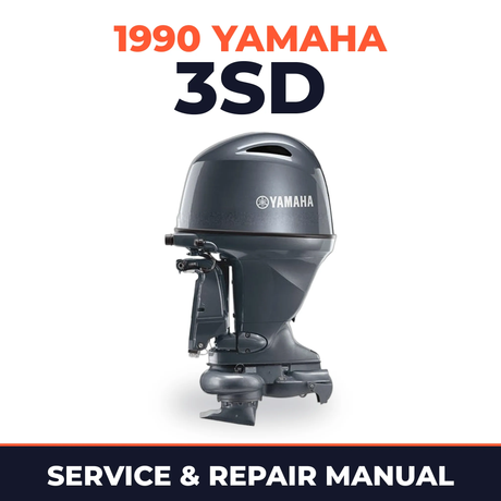 1990 Yamaha 3SD 2 stroke Service and Repair Manual