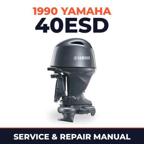 1990 Yamaha 40ESD 2 stroke Service and Repair Manual