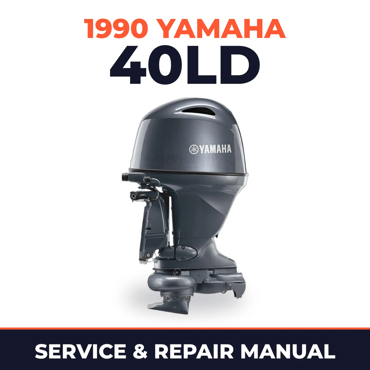 1990 Yamaha 40LD 2 stroke Service and Repair Manual