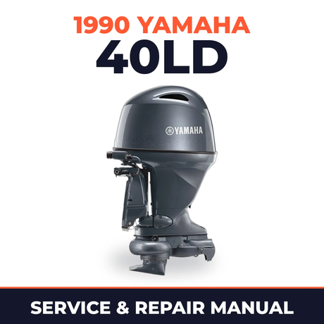1990 Yamaha 40LD 2 stroke Service and Repair Manual