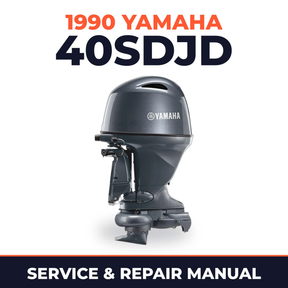 1990 Yamaha 40SDJD 2 stroke Service and Repair Manual