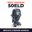 1990 Yamaha 50ELD 2 stroke Service and Repair Manual
