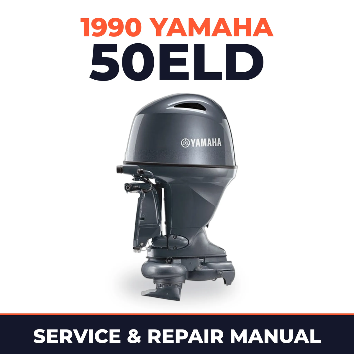 1990 Yamaha 50ELD 2 stroke Service and Repair Manual