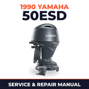 1990 Yamaha 50ESD 2 stroke Service and Repair Manual