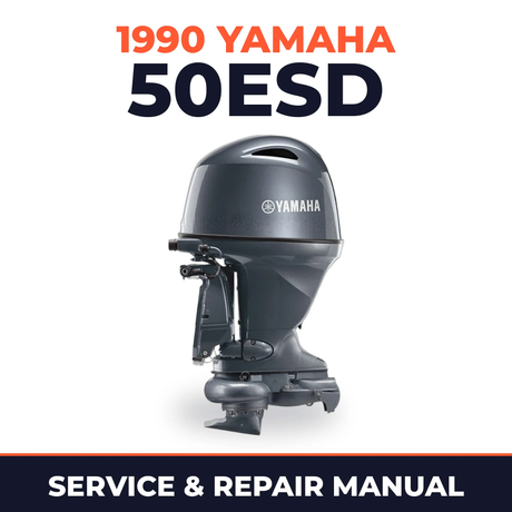 1990 Yamaha 50ESD 2 stroke Service and Repair Manual