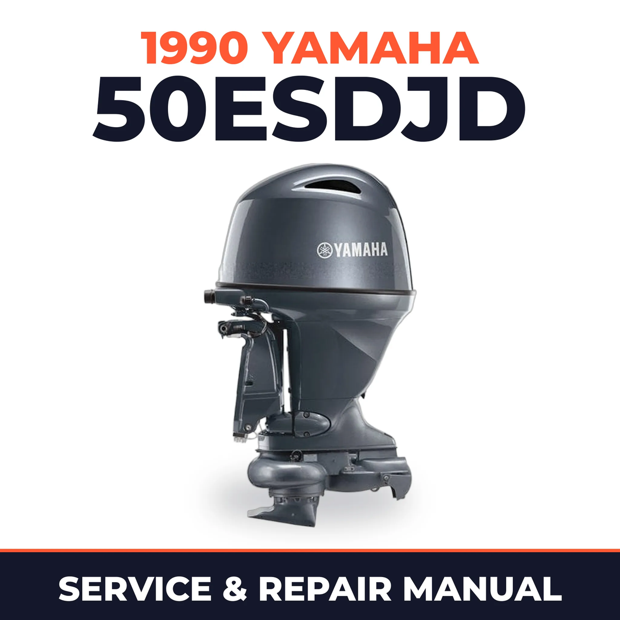 1990 Yamaha 50ESDJD 2 stroke Service and Repair Manual