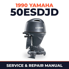 1990 Yamaha 50ESDJD 2 stroke Service and Repair Manual