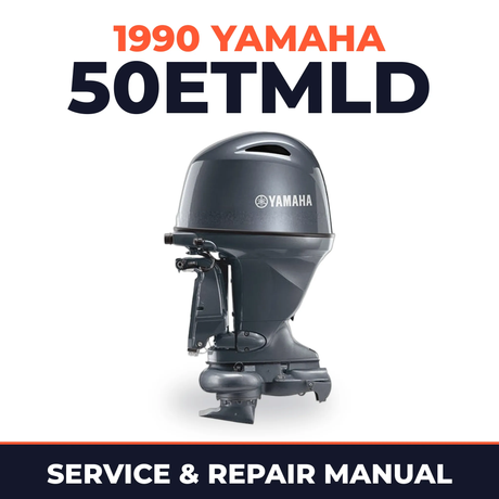 1990 Yamaha 50ETMLD 2 stroke Service and Repair Manual