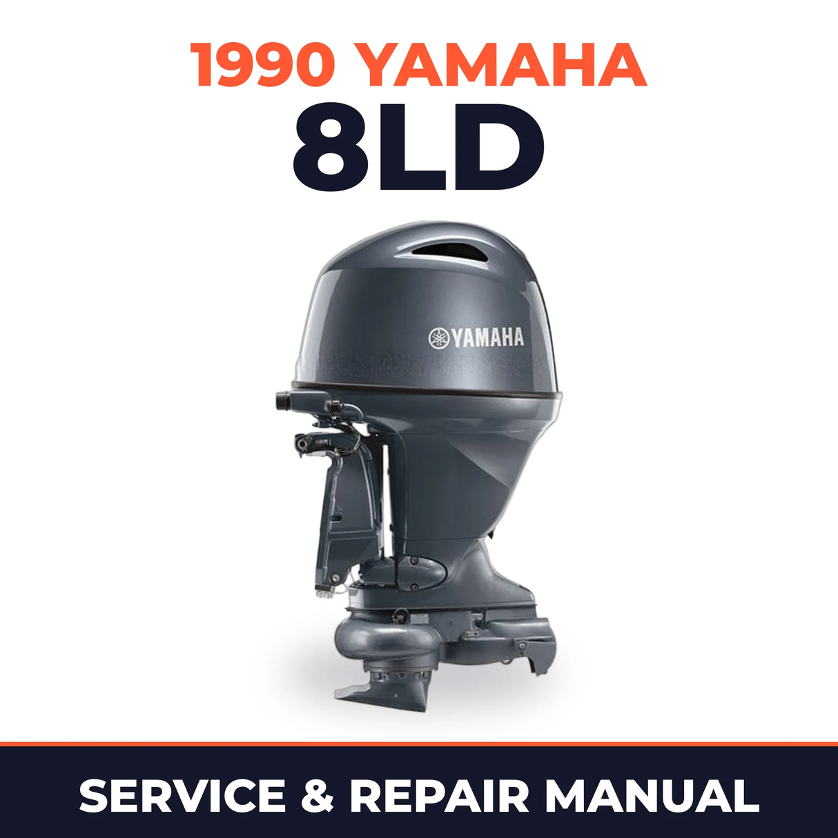 1990 Yamaha 8LD 2 stroke Service and Repair Manual